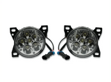Performance High Power Chrome Housing LED Projector Fog Light Lamp Pair Set for Peterbilt 579/578 - Tacoma Parts Corporation