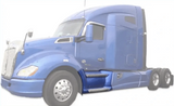 Kozak Aftermarket Front Step Fairing Skirt Panel Driver Side for Kenworth T680 - Tacoma Parts Corporation