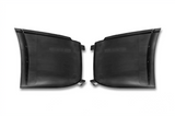KOZAK PLASTIC Bumper Corner Cover Left Driver and Right Passenger Side compatible with Volvo VNL 2018 and newer Plus Logo Emblem with Stripe, 2X 22 Windshield Wipers, KOZAK Reflective Vest