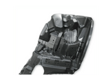 KOZAK Inner Reinforcement Bumper Corner (Passenger Right Side) for International LT625 PLUS Logo, 2x22" Windshield wipers, Frame License Plate and Kozak Reflective Vest