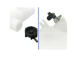 KOZAK Heavy Duty Overflow Coolant Reservoir Tank with Cap and Sensor Direct Replacement (22564837) Compatible with Volvo VNL 2004-2024 PLUS Logo, Wipers, License Plate Frame and Vest