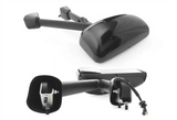 Kozak Black Door Mirror With Arms Left (Driver Side) compatible with Kenworth T660 T600 T800 2008-2016 PLUS Kenworth Logo, 2x22" Windshield wipers and Kozak Reflective Vest