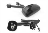 Kozak Black Door Mirror With Arms (Left Driver and Right Passenger Side) compatible with Kenworth T660 T600 T800 2008-2016 PLUS Kenworth Logo, 2x22" Windshield wipers and Kozak Reflective Vest