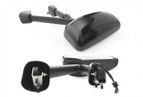 Kozak Black Door Mirror With Arms Right (Passenger Side) compatible with Kenworth T660 T600 T800 2008-2016 PLUS Kenworth Logo, 2x22" Windshield wipers and Kozak Reflective Vest