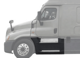 KOZAK Front Fairing Step Panel (Left Driver Side) with 2X Steps and Upper Step Trim for Freightliner Cascadia 2008-2017 Plus Logo, 2x22 Windshield Wipers, License Plate Frame and Vest