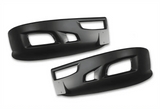 Kozak Black Plastic Bumper Extension Corner (Driver Left and Passenger Right Side) Pair Set for Kenworth T660 - Tacoma Parts Corporation