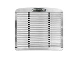 Aluminum Grille Compatible with Freightliner FLD 120 1992-2003 PLUS 2x 22" Windshield Wipers, Freightliner Logo, and KOZAK Reflective Vest