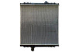 KOZAK Radiator N3985001 for Kenworth T800 2008-2015, T880 2014-2015, W900 2010 Truck PLUS Logo, Wipers, License Plate Frame, 2x Trailer Tail Lights and Vest