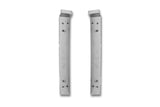KOZAK compatible with Volvo VNL 2018+ Middle Center Bumper Left and Right Sides Chrome Trim Mold