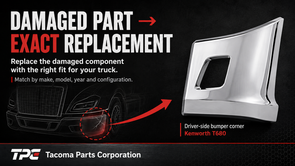 How to find replacement body parts for your semi-truck