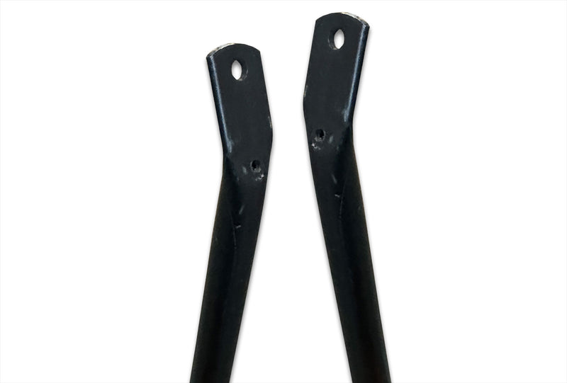 Roof Wind Deflector Fairing Cab Extender Support Rods Set 2018-2024 Volvo VNL