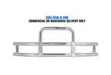 Grille Guard with Built-in 16'' LED Bar Chrome 2018+ Freightliner Cascadia 126 116