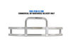 Grille Guard Chrome with Built in 16'' LED Bar Peterbilt 386