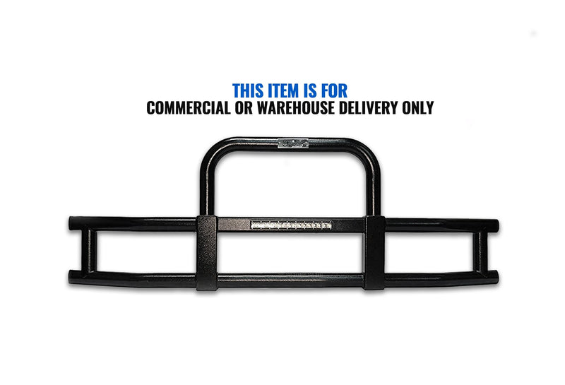 Grille Guard with Built-in 16'' LED Bar Black 2008-2017 Freightliner Cascadia 125 113