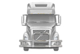 Grille Bumper Guard Chrome with Built-in 16" 2018+ Volvo VNL