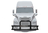 Grille Guard with Built-in 16'' LED Bar Black 2018+ Freightliner Cascadia 126 116