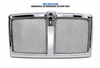 Chrome Front Grille with Stainless Steel Mesh 2021+ Compatible with Kenworth T180 T280 T380 T480