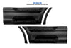 Front Step Side Panels with Brackets and Extensions Set 2022+ Peterbilt 579