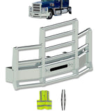 Grille Deer Bumper Defender Guard 2013-2023 Freightliner Coronado SD SBA CENTER TOW PIN