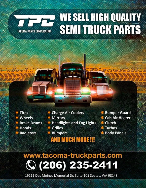 Lower Wind Cab Cabin Fairing Driver 2018-2024 Volvo VNL
