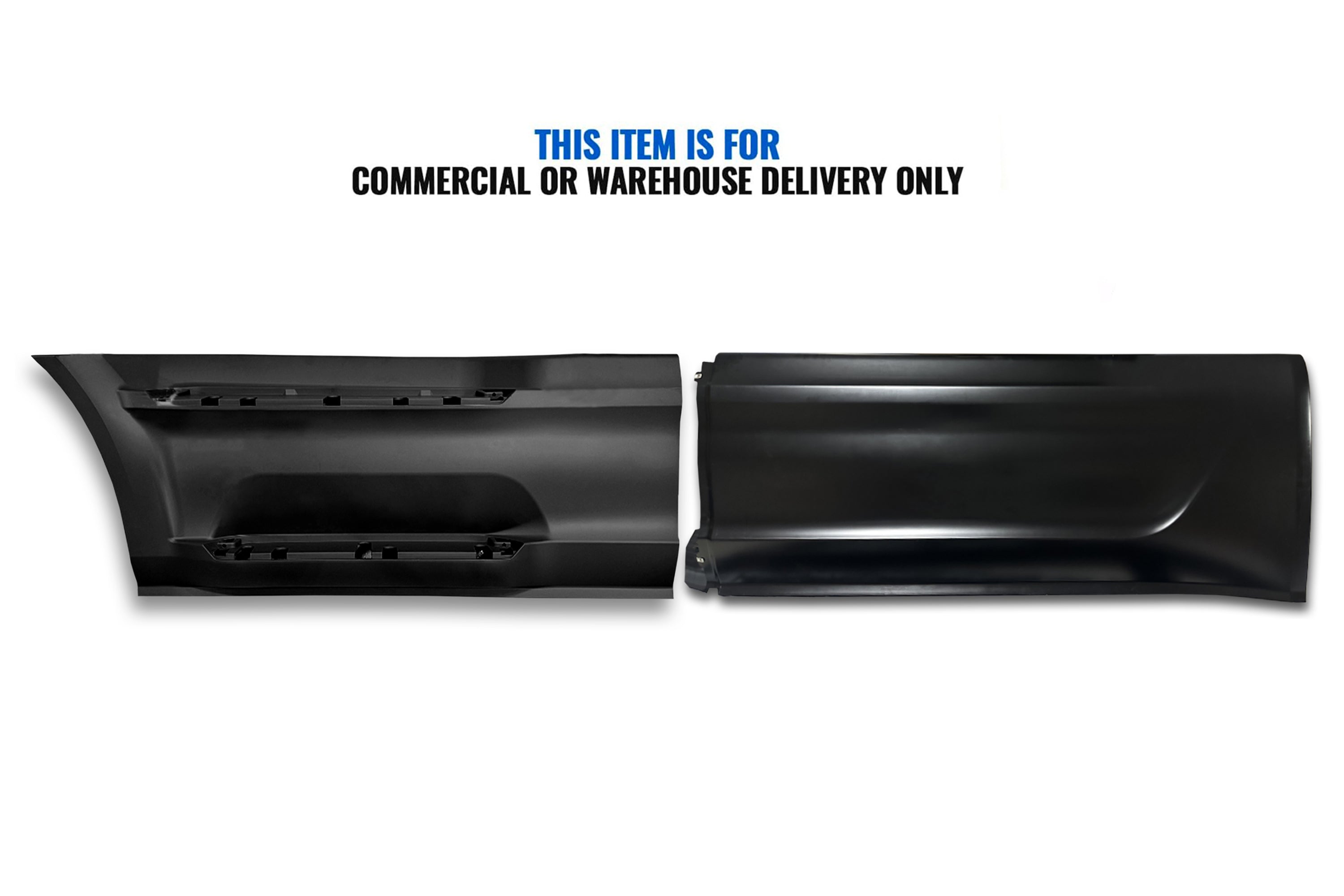 Front and Rear Side Panels with Brackets Driver 2022+ Peterbilt
