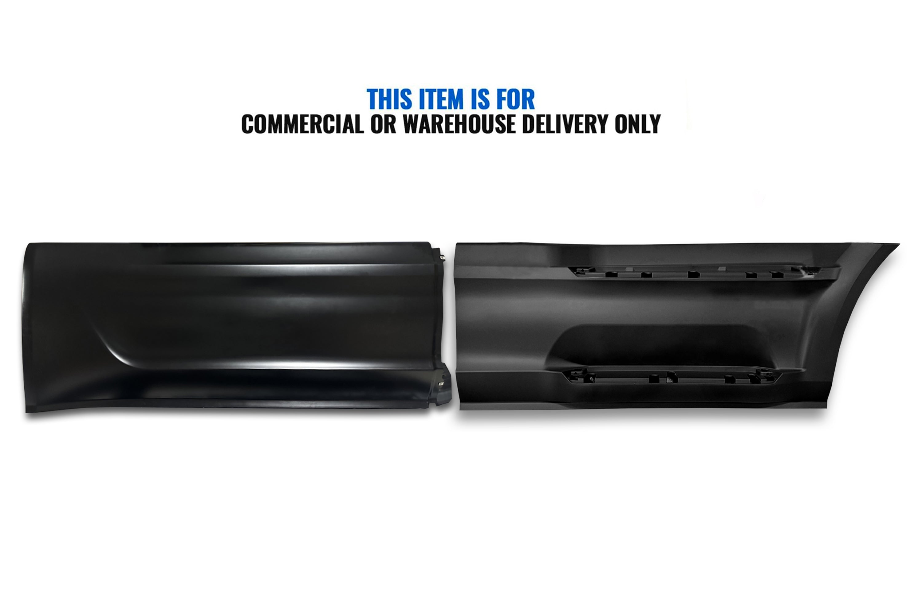 Front and Rear Side Panels with Brackets Passenger 2022+ Peterbilt