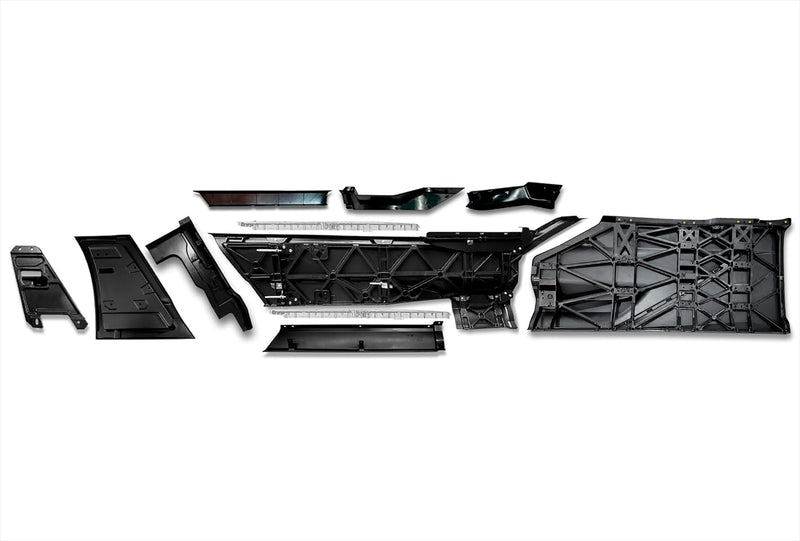 Fairing Panels w/ 2x Steps w/ Kick Panels Full Complete Set fits Passenger 2022+ Kenworth T680 Next Gen