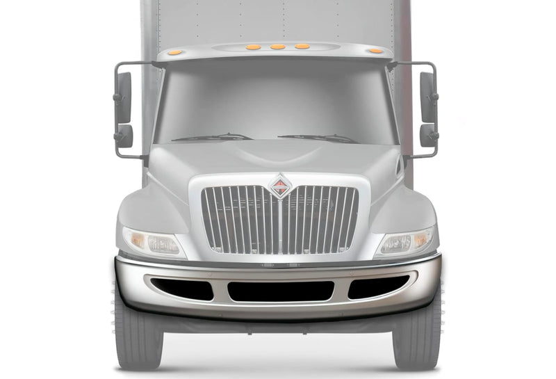 Bumper Two Holes Chrome Steel 2002+ International Durastar