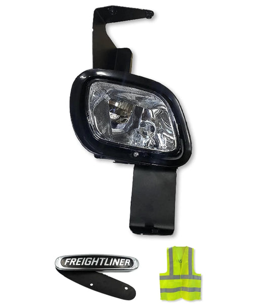 Fog Light Lamps Assembly with Mounting Bracket Passenger 2008-2017 Freightliner Cascadia 125 113
