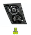 Fog Light Black Passenger 2004-2017 Volvo VNM VN VNL VT