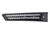 Side Hood Vent Black with Chrome Stripe Passenger 2018+ Freightliner Cascadia 116 126