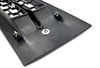 Side Hood Vent Black with Chrome Stripe Passenger 2018+ Freightliner Cascadia 116 126