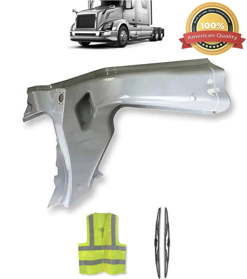 Hood Bracket Inner Big Fiberglass Driver 2004-2017 Volvo VNL