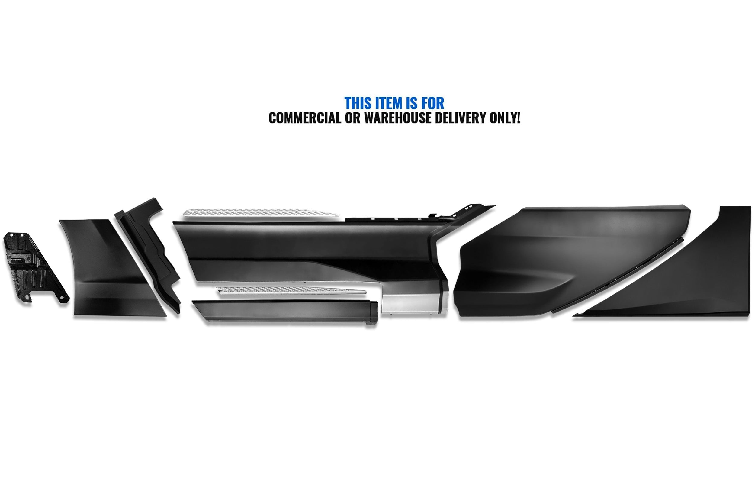 Fairing Panels w/ 2x Steps Full Complete Set fits Driver 2022+