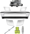 Bumper Center with Chrome Trim Set 2004-2015 Volvo VNL