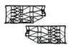Brackets for Back Rear Fairing Panels Set 2022+ Kenworth T680 Next Gen