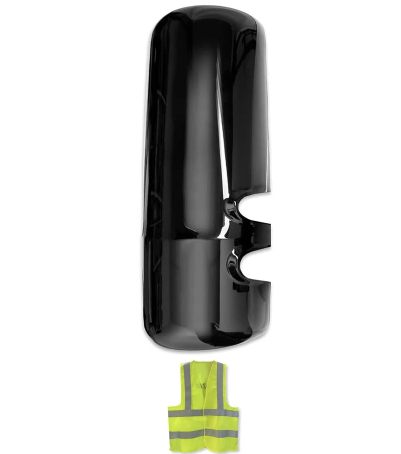 tku222様 Door Mirror Cover Black Passenger 2022+ Kenworth T680 New Gen