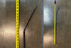 Roof Wind Deflector Fairing Cab Extender Support Rods Set 2018-2024 Volvo VNL