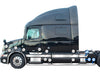 Stripes Chrome Trim Set for Rear Step Fairing Panel 33" (85 cm) Driver Side (12L, 13L, 14L)  2004-2017 Volvo VNL