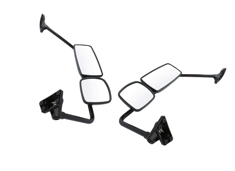 Door Mirrors Chrome Set 2004-2016 Freightliner M2, Columbia