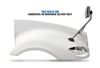 Hood Fender Fiberglass with Hood Mirror Passenger 2006-2017 International Prostar