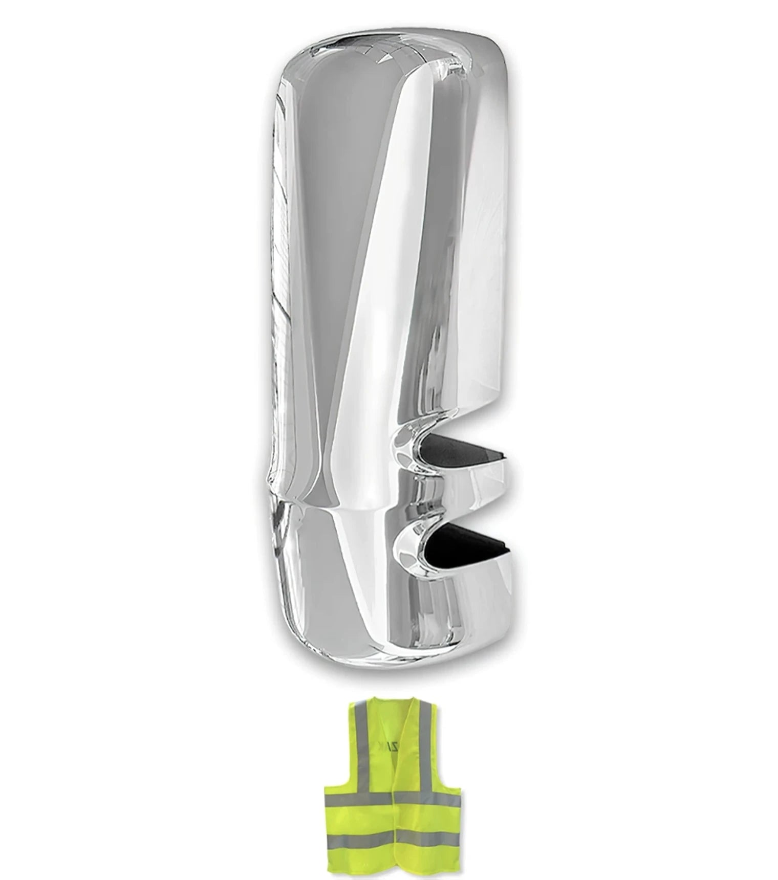 フォルクスワーゲンTー2バス フロントウィンカーカバークローム Door Mirror Cover Chrome Passenger 2022+ Kenworth T680 New Gen