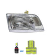 Headlight Passenger with Led Bulb 1998-2003 Volvo VN VNL;  2000-2017 VNM