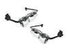 Door Mirrors Chrome Set 2004-2016 Freightliner M2, Columbia