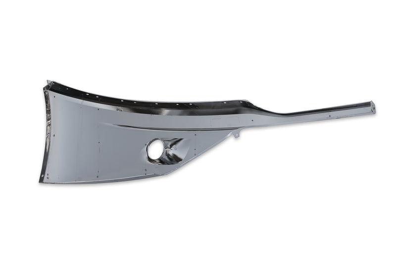 Bumper Cover Chrome With Fog Hole Driver 2022+ Kenworth T680