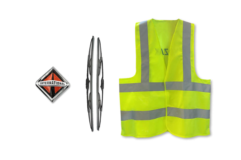 Bumper 13" With Fog Light Holes Chrome International Workstar