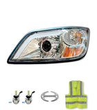 Headlight Optical Chrome Driver 2006-2019 Hino 338, 2006-2010 Hino 145 165 185