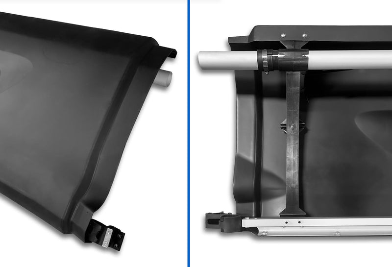 Middle Fairing Skirt Panel with Tube Right Side for Peterbilt 579 2013-2021 - 