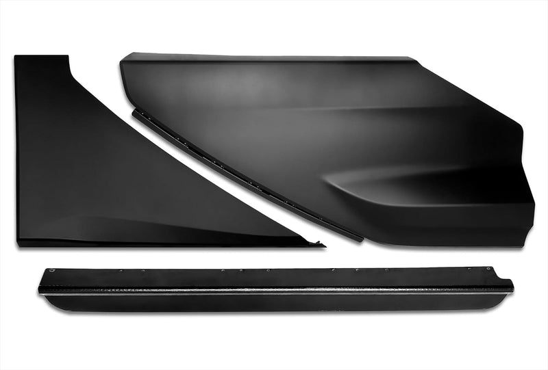 Side Fairing Panels - Center & Partial Skin w/Bracket & Extension Set Passenger 2022+ Kenworth T680