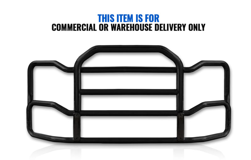 Grille Guard Large Black with Lights 2018+ Freightliner Cascadia 126 116